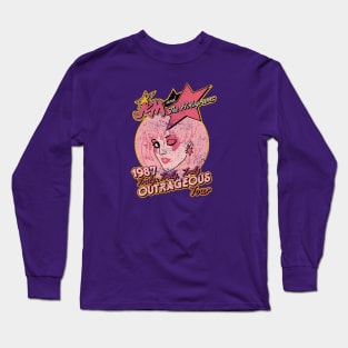 Jem and The Holograms Tour - Distressed Long Sleeve T-Shirt